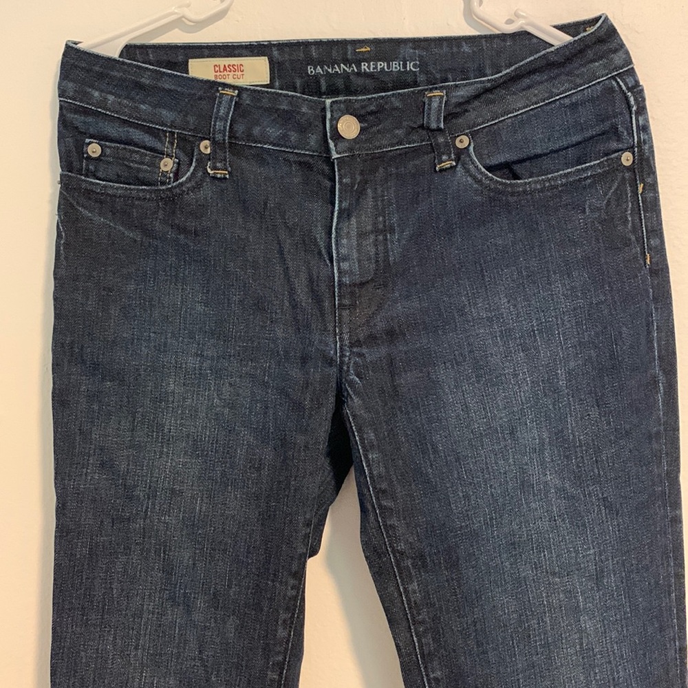 Banana Republic Jeans Classic Boot Cut Dark Wash Size 6